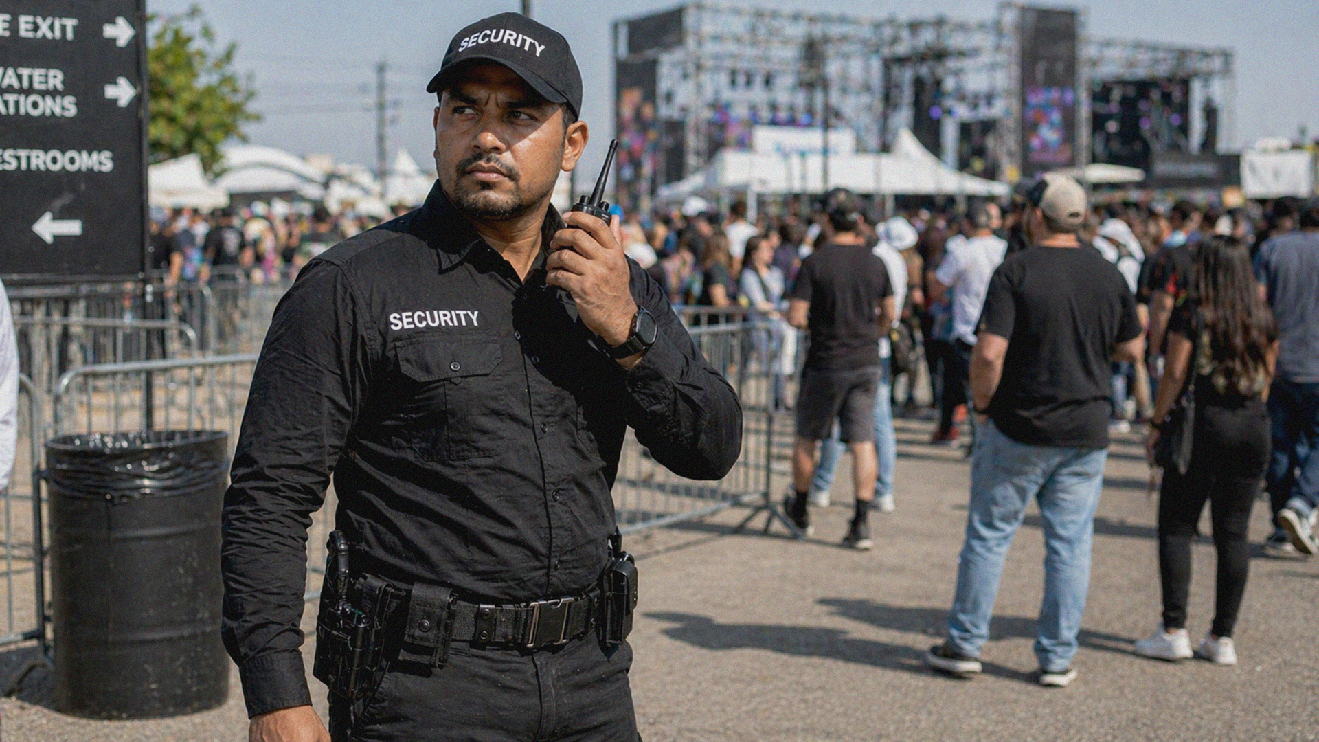 Event security and crowd management